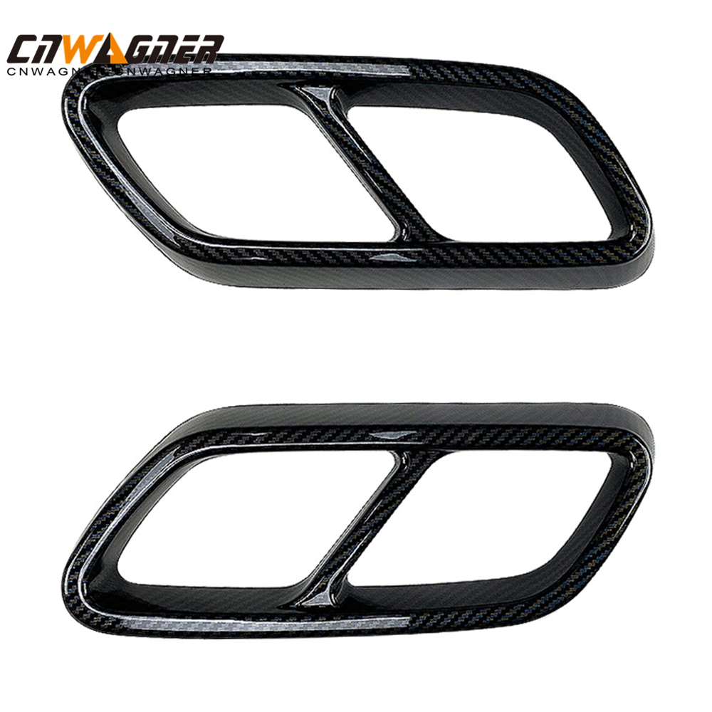 CNWAGNER for Mercedes-Benz C-Class W206 C200 C260 C300 2022+ AMG Tail Throat Exhaust Decorative Frame Modification