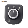 Chrome Side Mirror Adjust Switch Knob For VW For Passat B6 For Jetta Golf CC MK5 5ND959565B