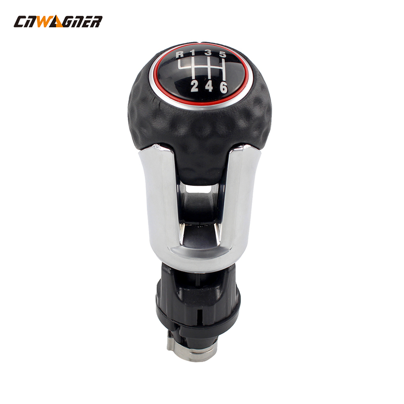 Car Gear Shifting High-quality Carbon Fiber Material Shift Knob 6 Speed Suitable for Golf 7 Shift Lever