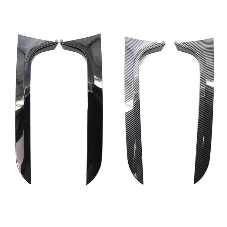 CNWAGNER Gloss Black Allroad Rear Runx Car Side Spoiler For Audi A6 C7 Carbon Fiber
