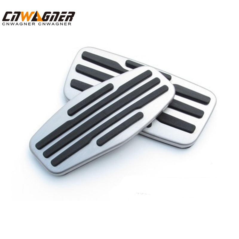 CNWAGNER Aluminum Accelerator Pad Cover Gas Brake And Clutch Pedal Pad for Chevrolet Solode 2019