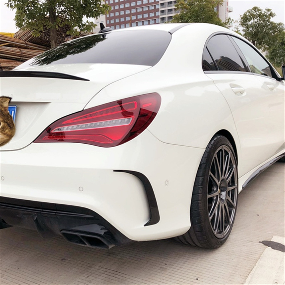 CNWAGNER for Mercedes-Benz CLA200 220 260 Modified Special Rear Wind Knife CLA250 Rear Bar Wind Knife Wind Blade Decorative Stickers