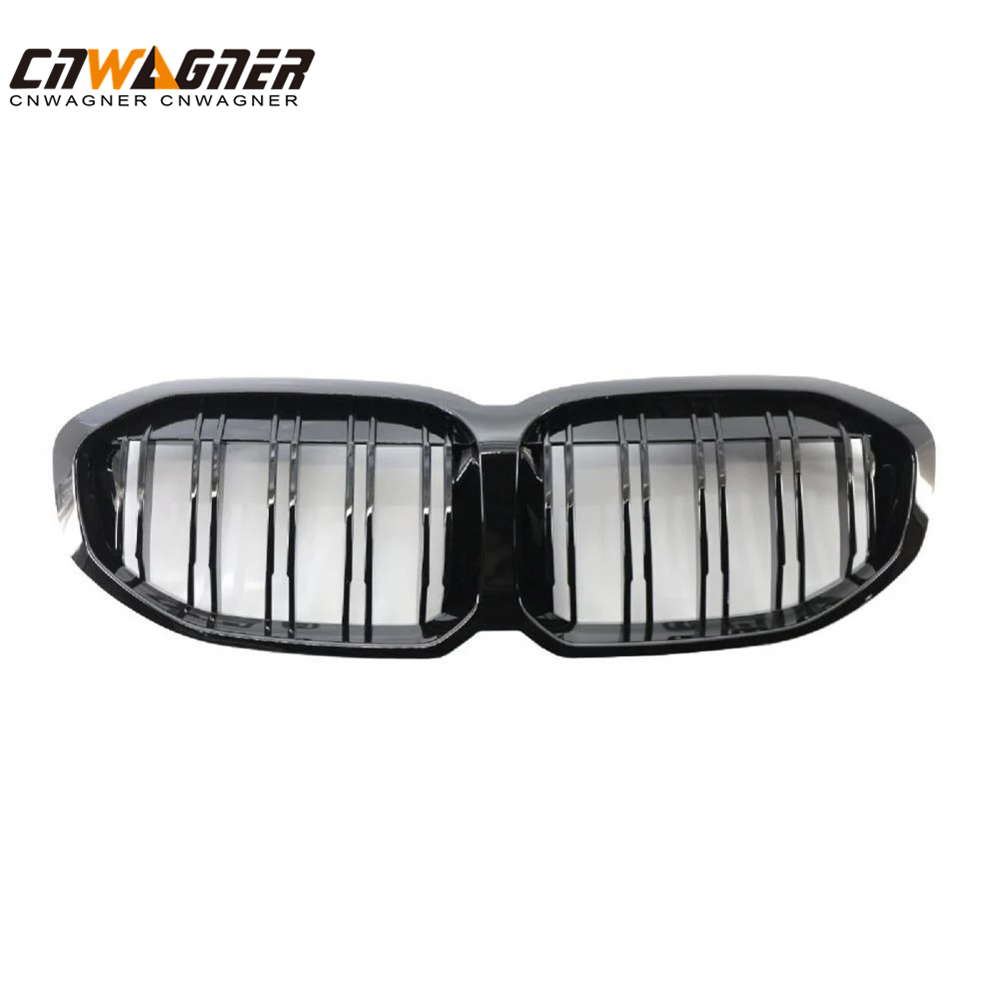 CNWAGNER Custom Car Grills Glossy Black Mesh Bumper Car Grille Mesh Front Car Grille Guard for BMW 1 Series F40 20-21