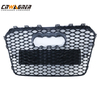 CNWAGNER Custom Glossy Black Car Grills Mesh Front Bumper Car Grille Mesh Front Car Grille Guard for Audi A5 2013