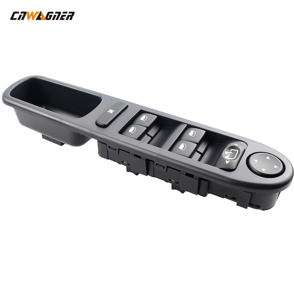 CNWAGNER 6554 KT Master Power Window Switch For Peugeot 307 2000-2014 Hatchback CC Wagon