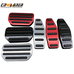 CNWAGNER Aluminum Accelerator Pad Cover Gas Brake And Clutch Pedal Pad for Suzuki new Jimny brake accelerator pedal