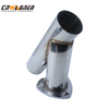 CNWAGNER Stainless Steel Motorcycle Exhaust Exhaust Pipe Curling for Universal Motorcycle