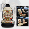 CNWAGNER Luxury Universal Leather Chinese Style Peking Opera Car Seat Cover Full Seat Cover Cushion