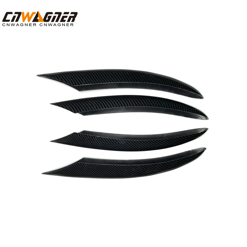 CNWAGNER for Mercedes-Benz C-Class C200 C260 W205 2019+ Front Bar Front Air Knife Fog Lamp Grille Trim Modification