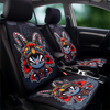 CNWAGNER Luxury Universal Leather Linen Auto Chinese Style Peking Opera Car Seat Cover Full Seat Cover Cushion