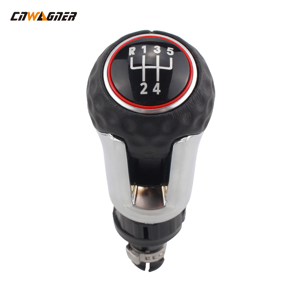 Car gear shifting high-quality carbon fiber material shift knob 5 speed suitable for golf 7 shift lever