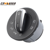 CNWAGNER 1Z0941431K FIT SKODA OCTAVIA II 04-13 HEADLIGHT FOG LIGHT SWITCH AUTO CHROME